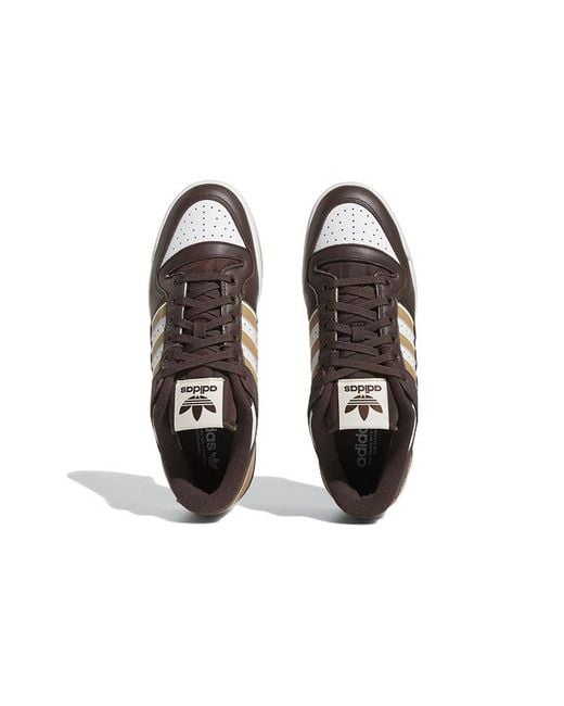 Adidas Brown Forum 84 Low Adv 'Dark Ecru Tint' for men