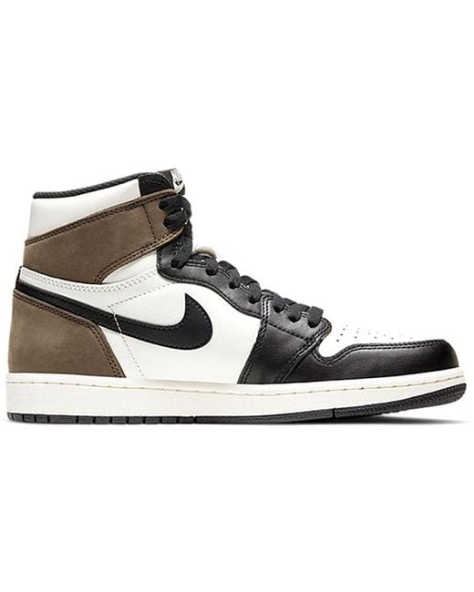 Nike Black 1 Retro High Og 'Dark Mocha' for men