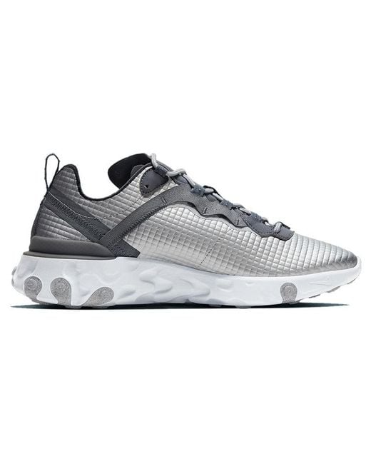 Nike Black React Element 55 'Quilted Grid for men