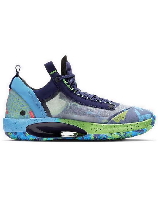 Nike Blue 34 Low 'Eybl' for men