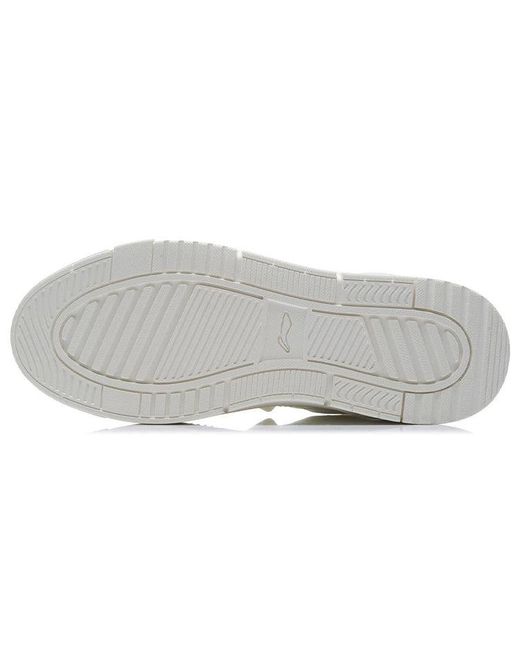 Li-ning White (Wmns) Ace Low 'Snow'