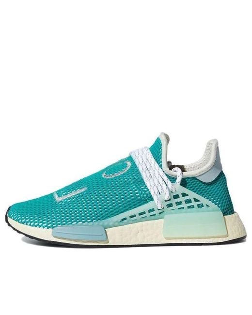 Adidas Blue X Pharrell Nmd Hu 'Dash' for men
