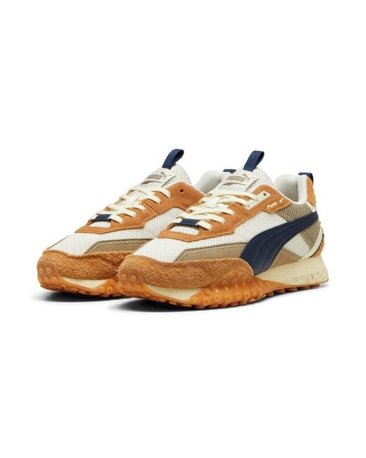 PUMA Blue Blacktop Rider Preppy 'Alpine Snow Caramel Latte' for men