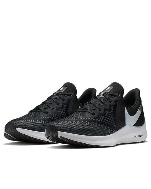 Nike Black Air Zoom Winflo 6 'Dark' for men