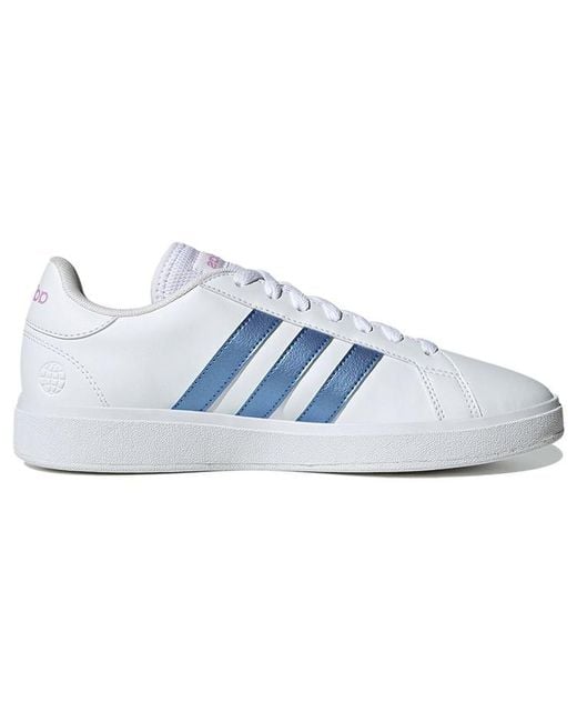 Adidas Blue (Wmns) Grand Court 2.0 Metallic'
