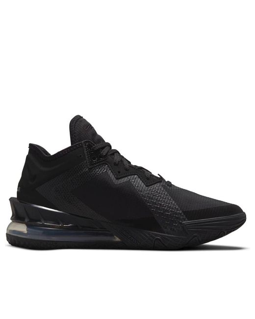 Nike Black Lebron 18 Low 'Zero Dark 23' for men