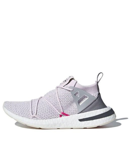 Almægtig Kredsløb At tilpasse sig adidas Originals Arkyn Primeknit Sneakers Pink/grey in White | Lyst