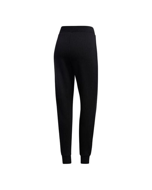 Adidas Black (Wmns) Neo Essential Logo Pants Asia Sizing