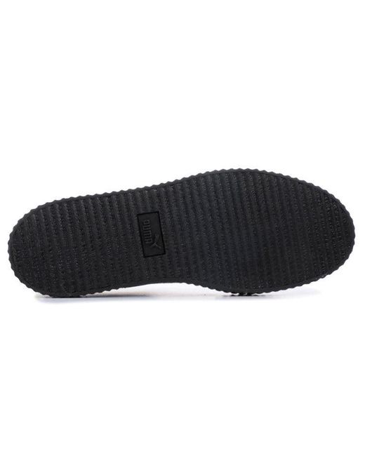 PUMA Black Fenty X Suede Creepers for men