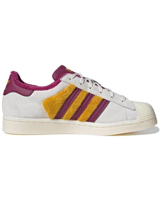 Adidas White (Wmns) Superstar Power Berry'
