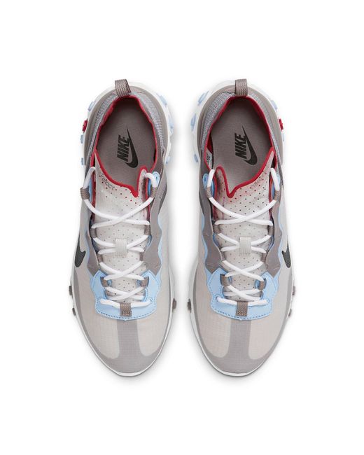 Nike White React Element 55 'Enigma Stone Celestine' for men