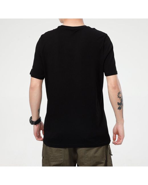PUMA Black Summer Graphic T-Shirt for men