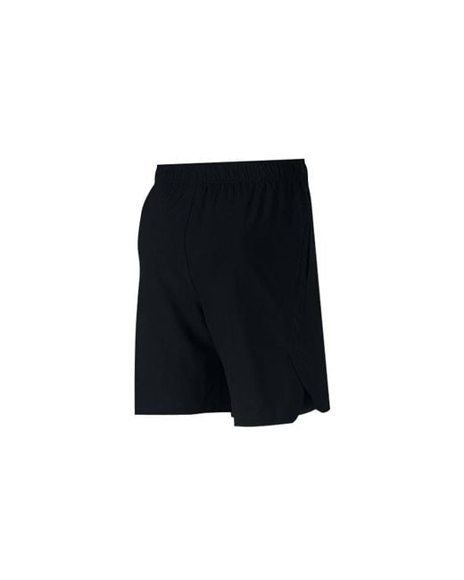 Nike Blue Flex Athleisure Casual Sports Woven Shorts for men