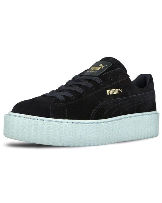 PUMA Black (Wmns) Fenty X Suede Creeper 'Peacoat'