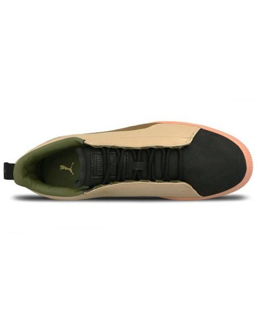 PUMA Brown Naturel X Clyde Fshn 'Glow for men