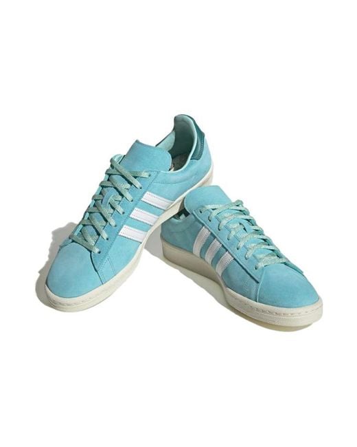 Adidas Blue Campus 80S Shoes 'Light Aqua' for men