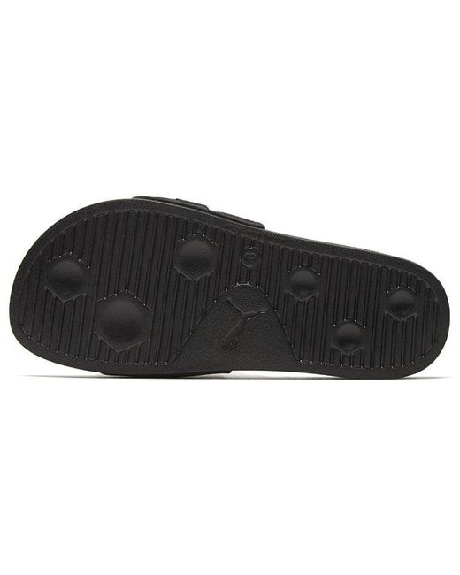 PUMA Black Leadcat Ftr Wilo Slide for men