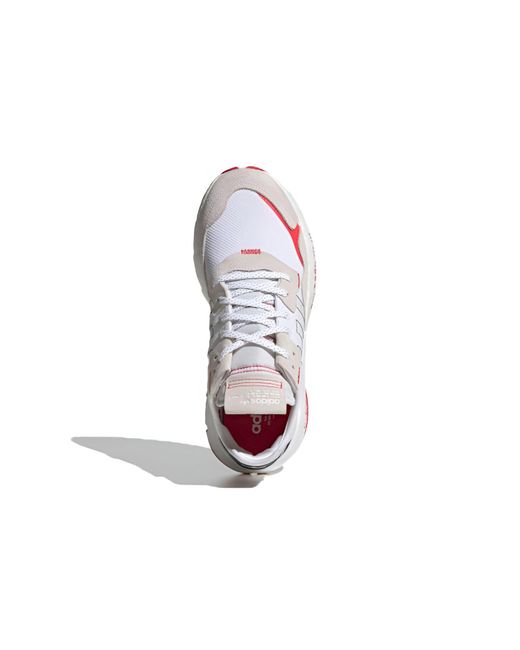Adidas White Originals Nite Jogger for men