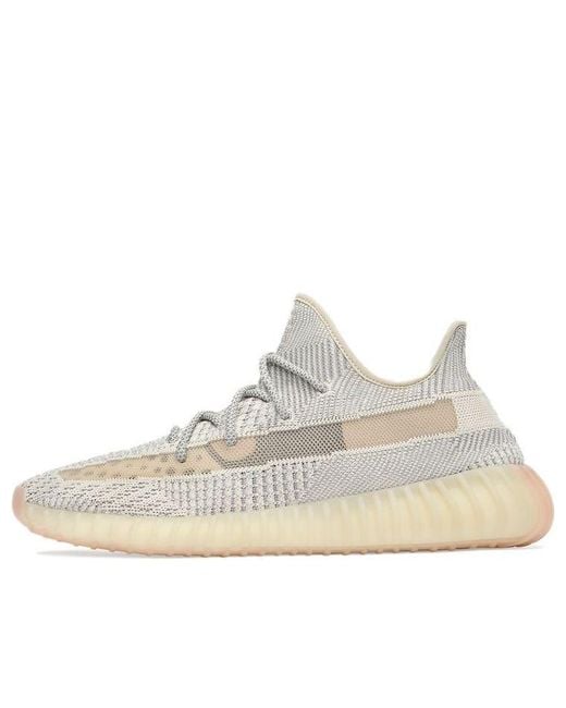 Adidas White Yeezy Boost 350 V2 for men