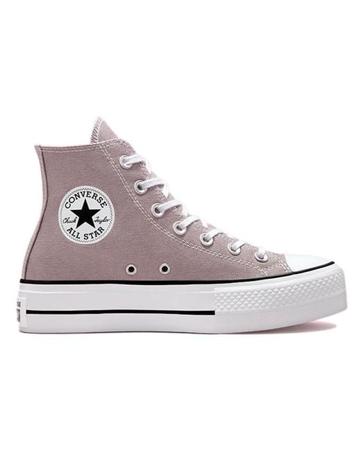 Converse Brown (Wmns) Chuck Taylor All Star Platform High 'Vapor Mauve'