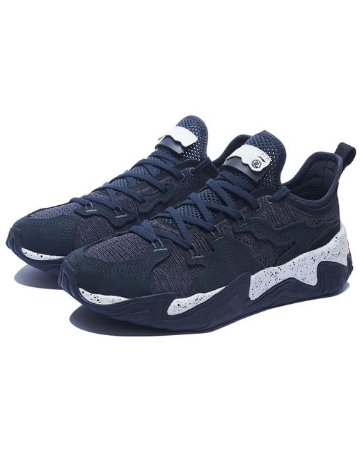 Li-ning Blue X Jackie Chan Kungfu Sports Shoes for men