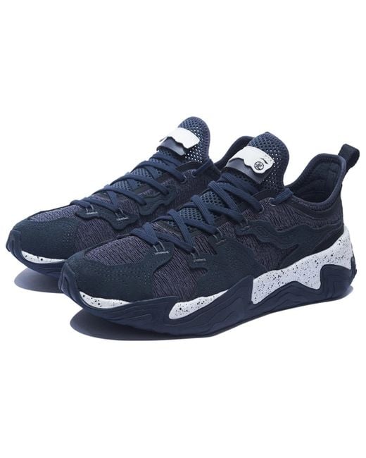 Li-ning Blue X Jackie Chan Kungfu Sports Shoes for men
