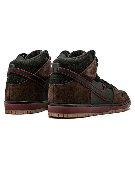 Nike Black Sb Dunk High Premium 'Slayer' for men