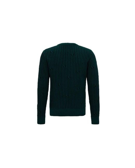 Off-White c/o Virgil Abloh Green Logo Stripe Knit for men