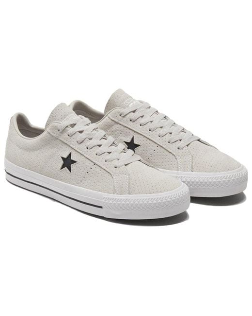 Converse White One Star Pro Shoes for men