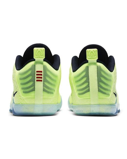 Nike Green Kobe 11 Elite Low 4Kb 'Ghost Of Christmas Past' for men