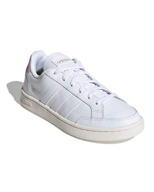 Adidas White Grand Court Se Tennis Shoes