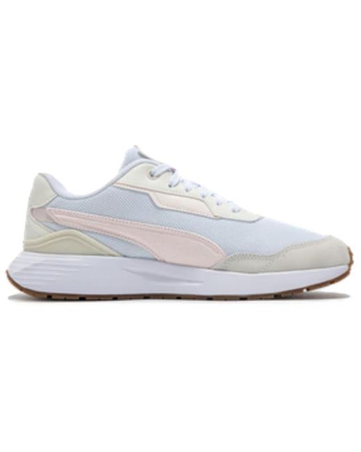 PUMA White Runtamed Plus Shoes for men