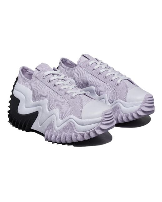 Converse White (Wmns) Run Star Hike Sports Casual Shoes