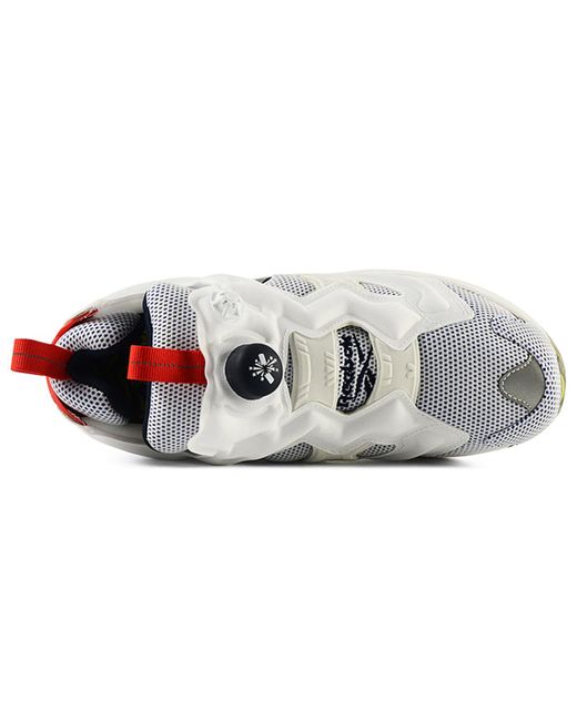 Reebok White Instapump Fury Celebrate Shoes/Sneakers for men