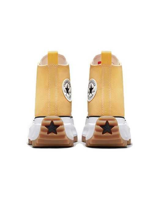 Converse Metallic Run Star Hike High 'Citron Zest Gum' for men