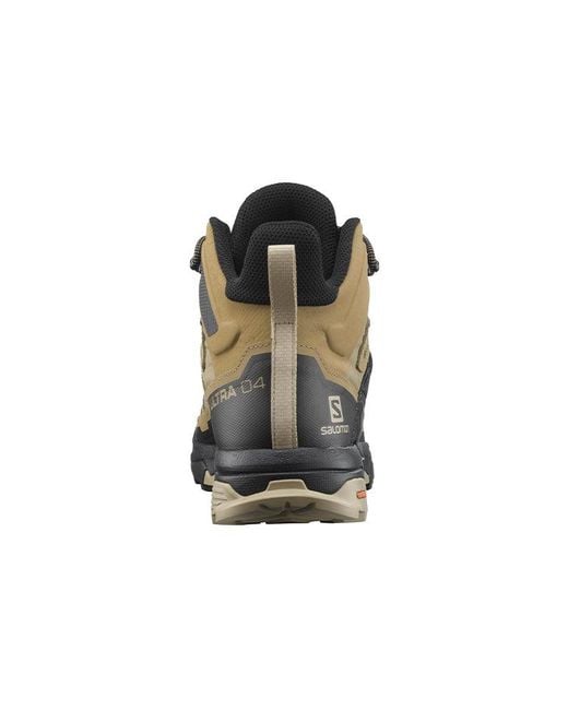 Salomon Brown X Ultra 4 Mid Gtx Hiking Shoe for men