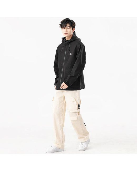 Mizuno Black Outdoor Jacket for men