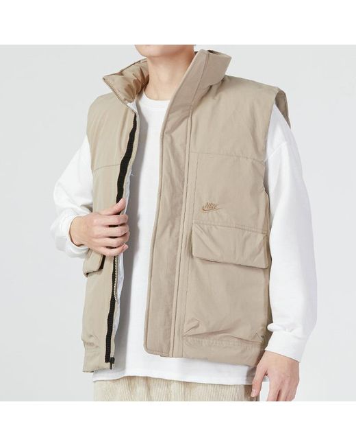 Nike Natural Sportswear Therma-Fit Tech Pack Insulated Vest 'Khaki' for men
