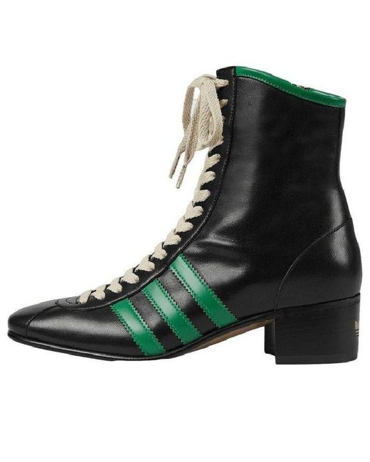 Gucci Green X Adidas Originals Boots