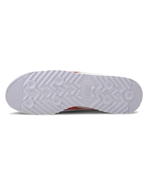 PUMA White Roma '68 Nylon 'High Risk' for men