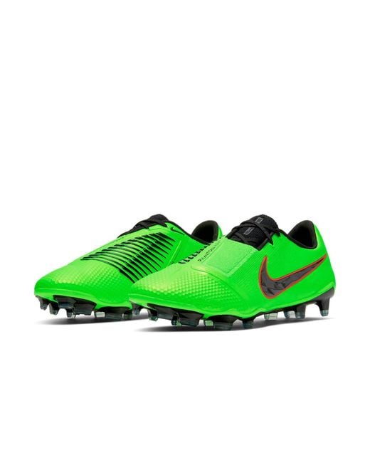 Nike Green Phantom Venom Elite Fg Strike' for men