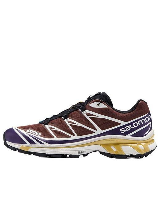 Salomon Blue Xt-6 Burgundy' for men