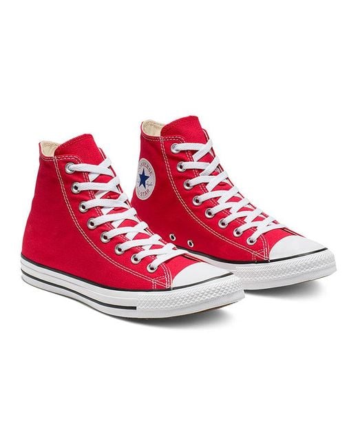 Converse Red Chuck Taylor All Star High for men