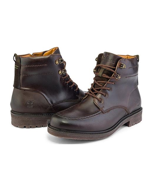 Timberland Black Oakrock Waterproof Boot 'Dark Full Grain' for men