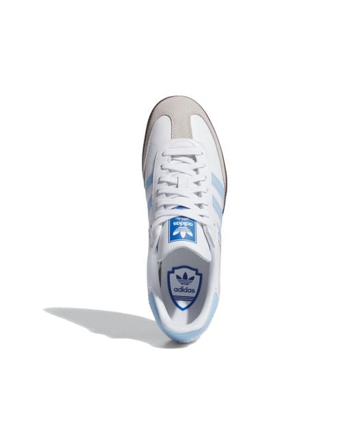 Adidas White Samba Og 'Cloud Light' for men