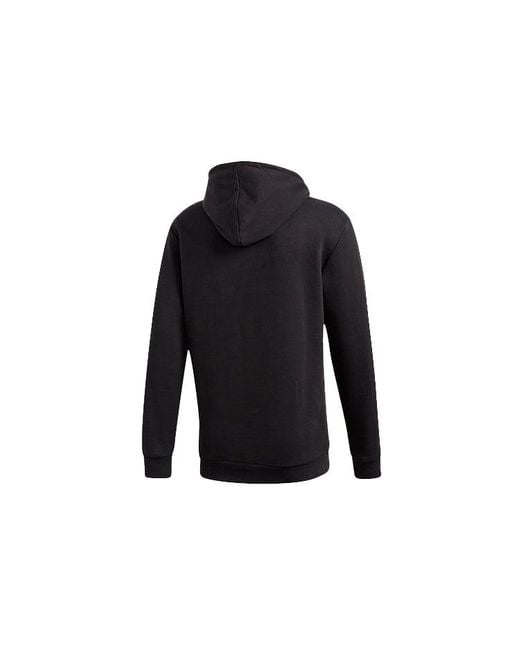 Adidas Black Adicolor Classics Trefoil Hoodie for men