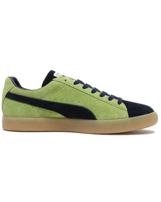 PUMA Suede Vtg Mij Jasmine Green Casual Shoes Brown for |