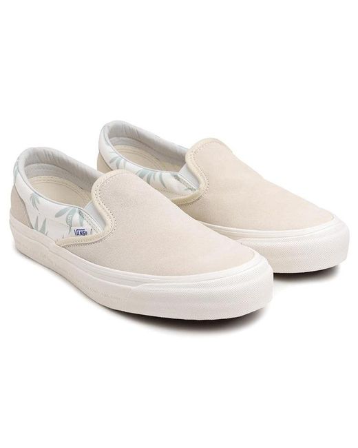 Vans White Modernica X Og Classic Slip-On Lx 'Palm Leaf' for men