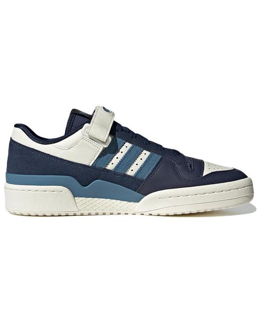 Adidas Blue Originals Forum 84 Low Dark' for men
