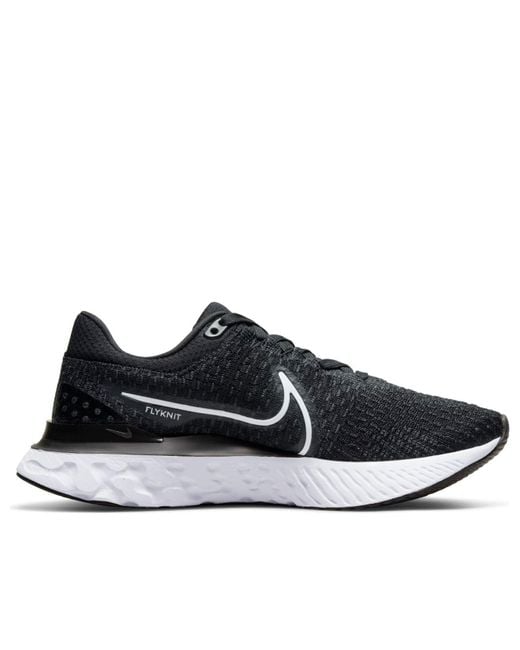 Nike Black (Wmns) React Infinity Run Flyknit 3
